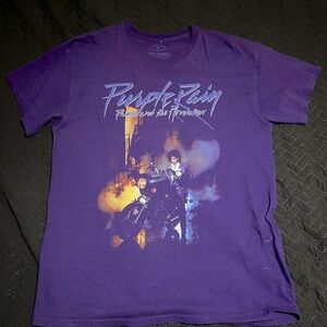 Vintage purple rain shirt